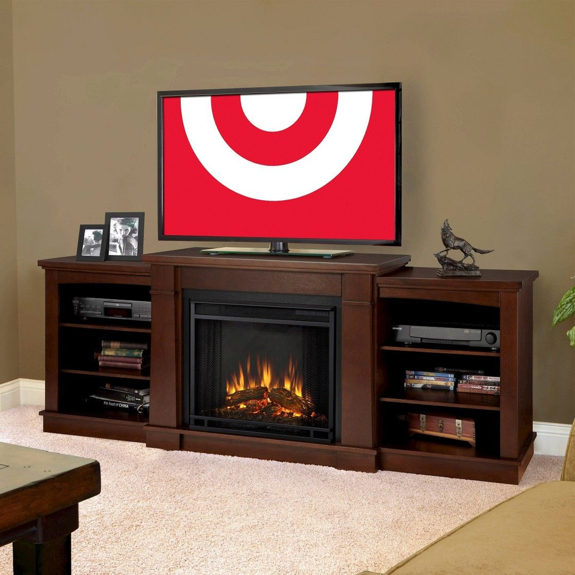Target Electric Fireplace
 triple tap to zoom in