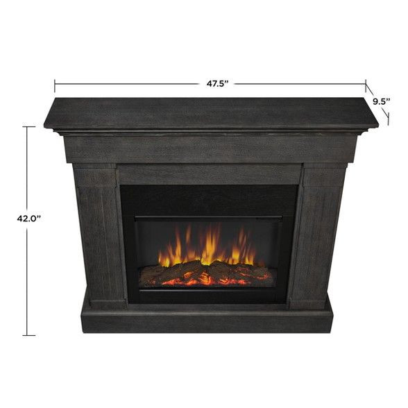 Target Electric Fireplace
 Real Flame Crawford Slim Electric Fireplace Tar
