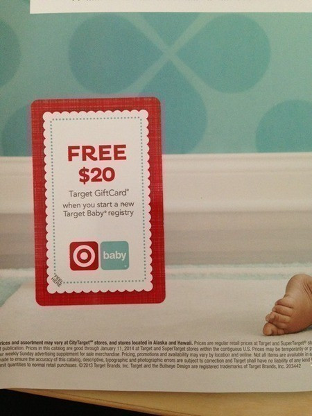 Target Gift Registry For Baby
 Check your Mail