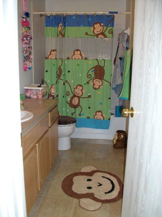 Target Kids Bathroom
 The kids bathroom from Tar love the shower curtain