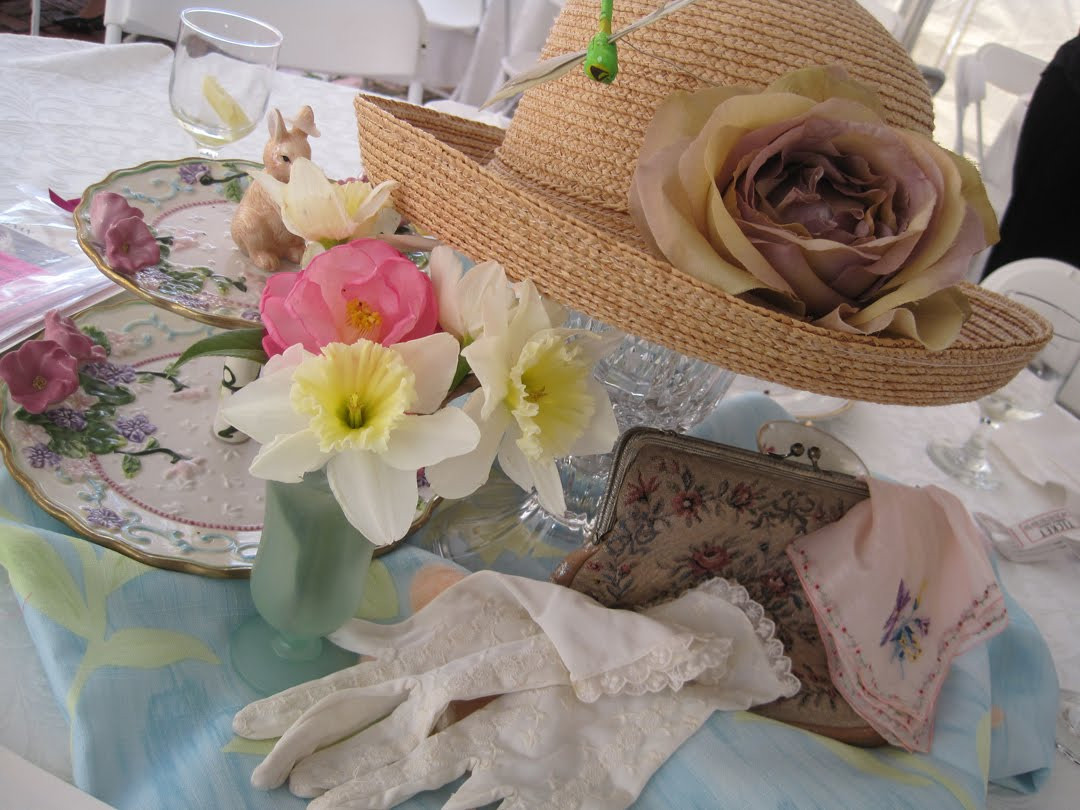 Tea Hat Party Ideas
 Tea With Friends Teawares at the Fashion Luncheon