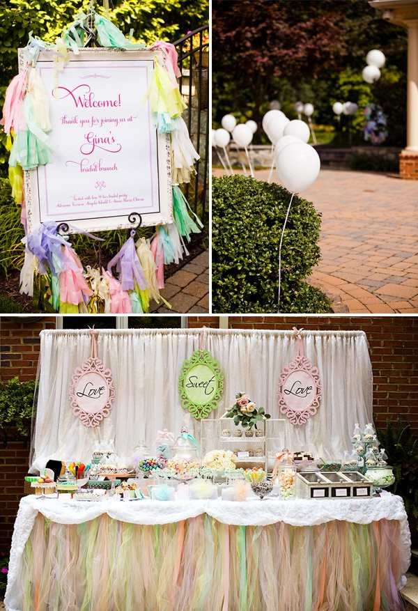 Tea Party Bridal Shower Ideas
 Outdoor Vintage Lace Tea Party Bridal Shower Bridal
