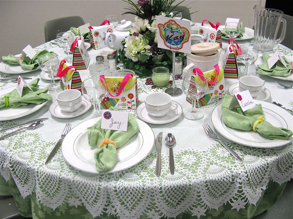 Tea Party Decor Ideas
 Table Decorations For Tea Party Collection Christmas Tea
