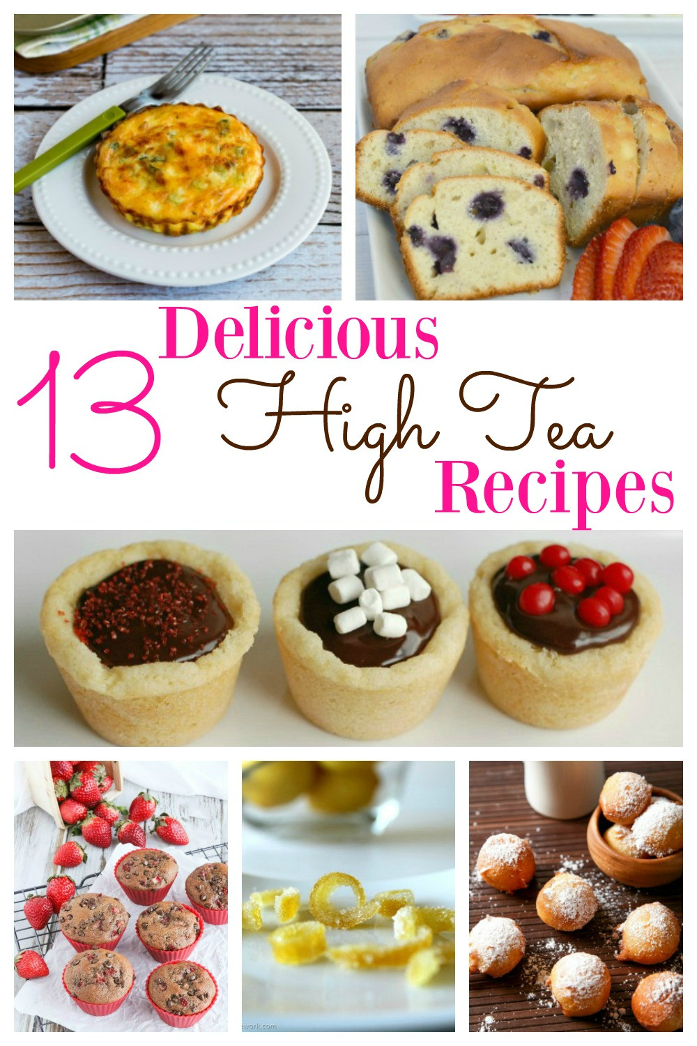 Tea Party Dessert Ideas
 Delicious High Tea Recipes