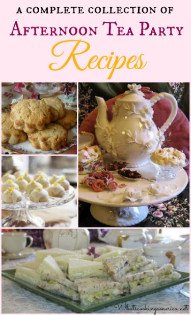 Tea Party Dessert Ideas
 Afternoon Tea Party Recipes What s Cooking America