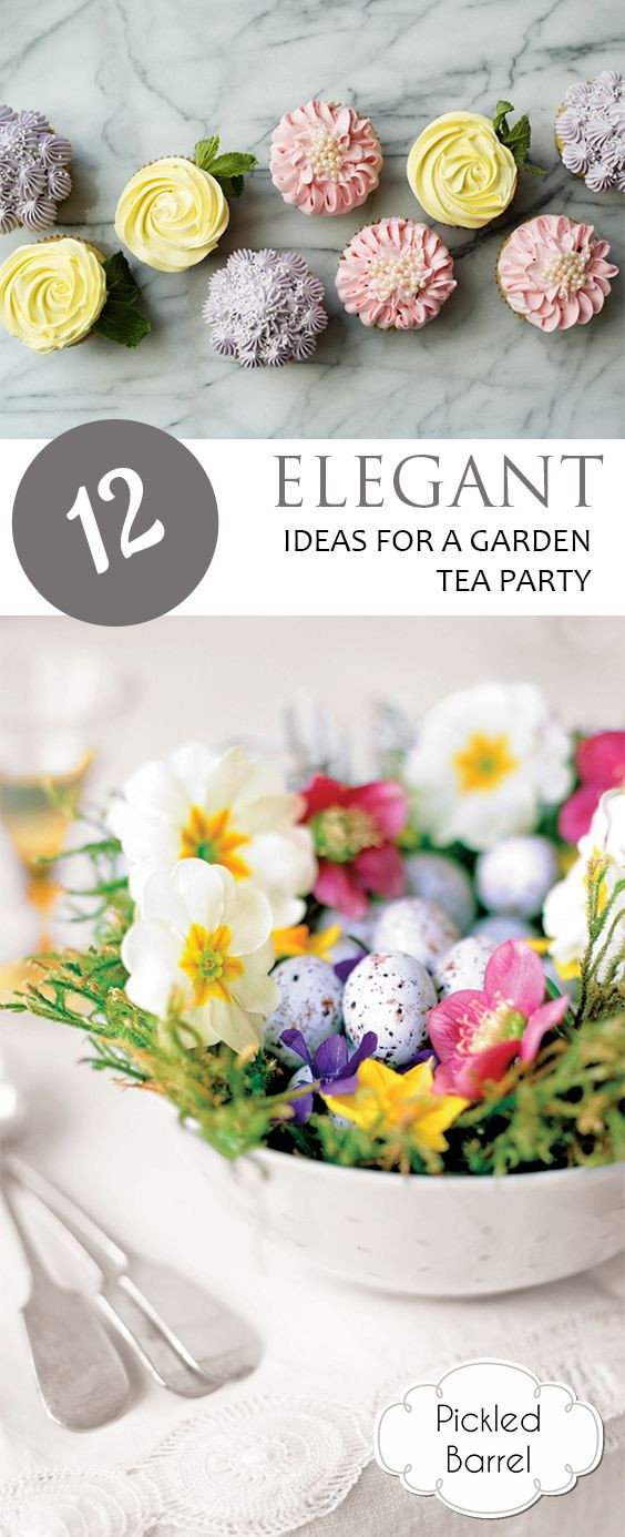 Tea Party Favor Ideas For Adults
 12 Elegant Ideas for a Garden Tea Party