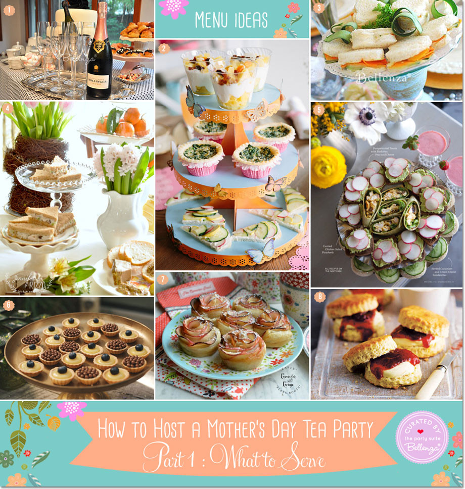 Tea Party Snack Ideas
 Simple Mother s Day Tea Party Food