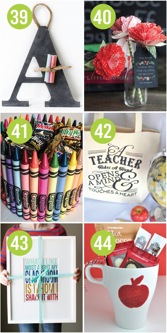 Teacher Appreciation Gifts DIY
 Quick and Easy Teacher Appreciation Gifts And Ideas The