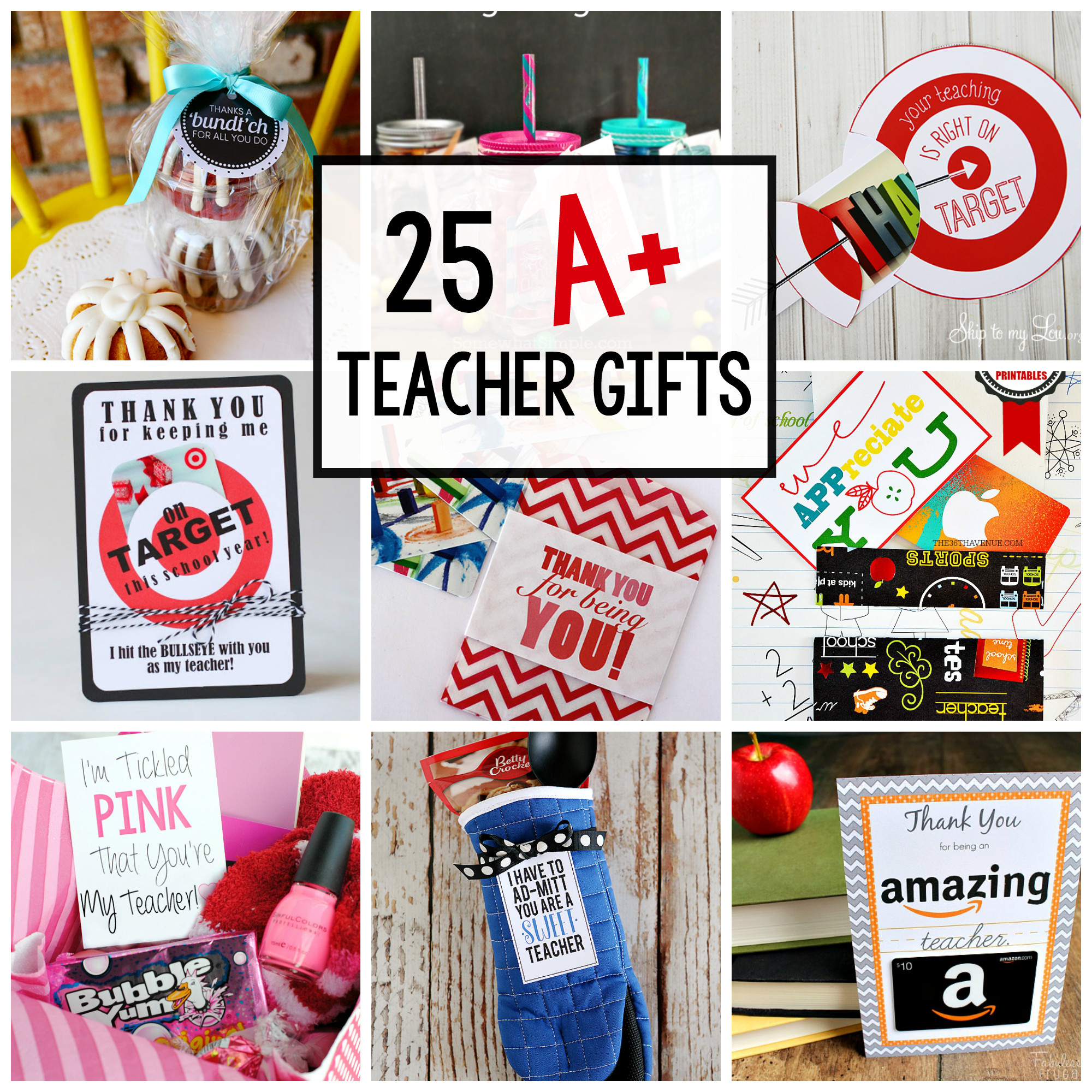 Teacher Appreciation Gifts DIY
 25 Teacher Appreciation Gifts That Teacher Will Love