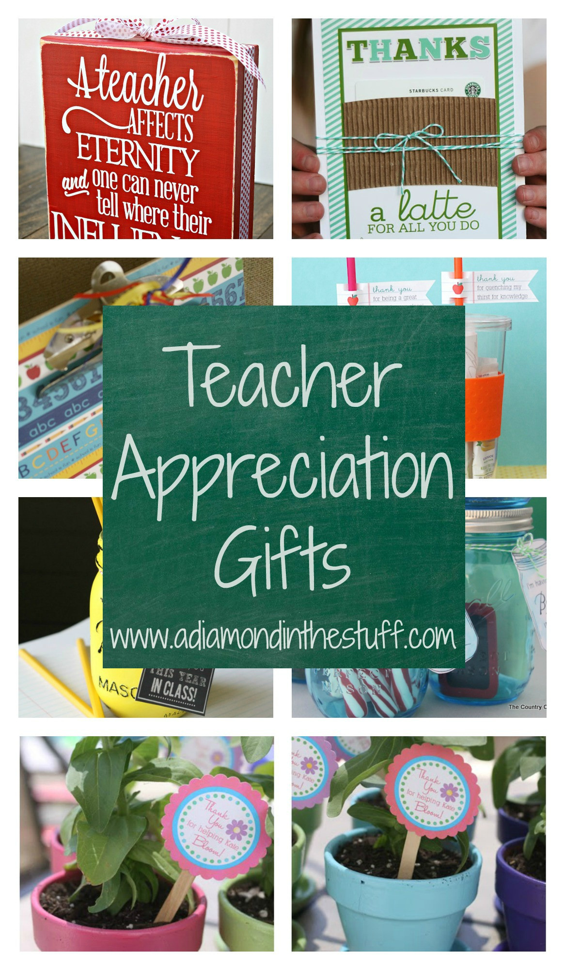 Teacher Appreciation Gifts DIY
 DIY Teacher Appreciation Gifts – A Diamond in the Stuff