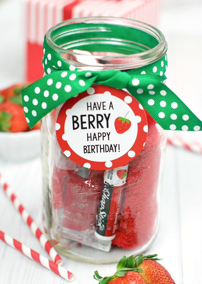 Teacher Birthday Gift Ideas
 Berry Gift Idea for Friends or Teachers