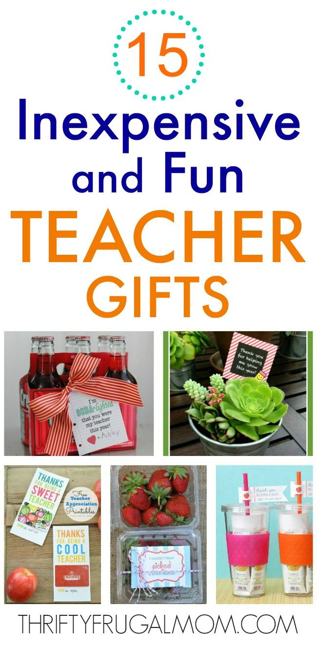 Teacher Birthday Gift Ideas
 15 of the Best Cheap Teacher Gifts Thrifty Frugal Mom