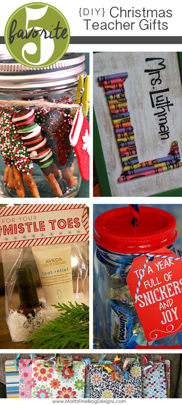Teacher Christmas Gift Ideas Pinterest
 DIY Teacher Christmas Gifts