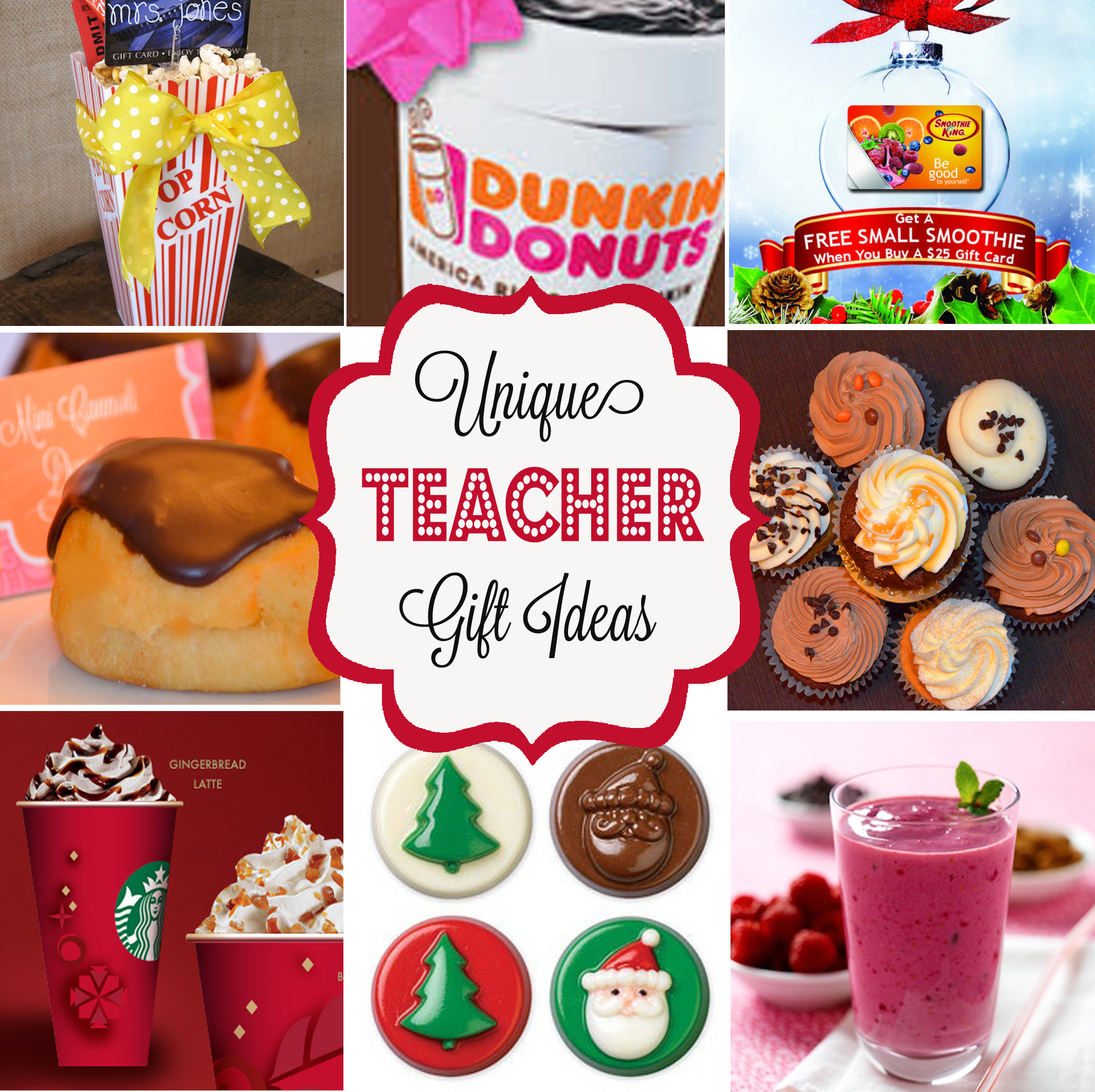 Teacher Holiday Gift Ideas
 7 Unique Teacher Appreciation or Holiday Gift Ideas