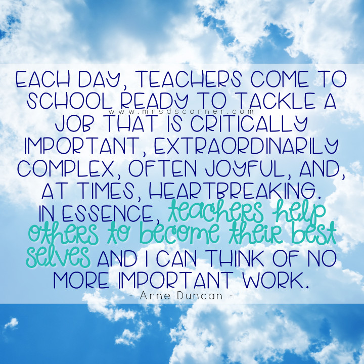 Teacher Inspirational Quotes
 20 Quotes for Teachers That are Relatable and