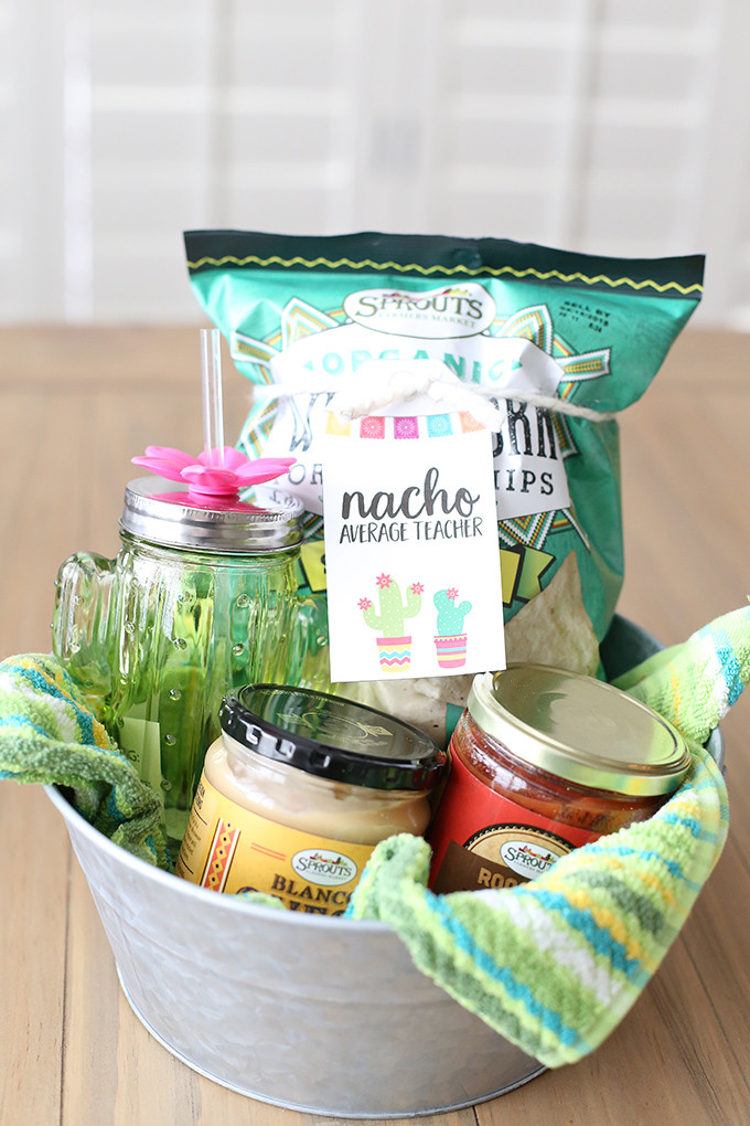 Teachers Gift Basket Ideas
 Craft Nacho Average Teacher Gift Basket See Vanessa Craft