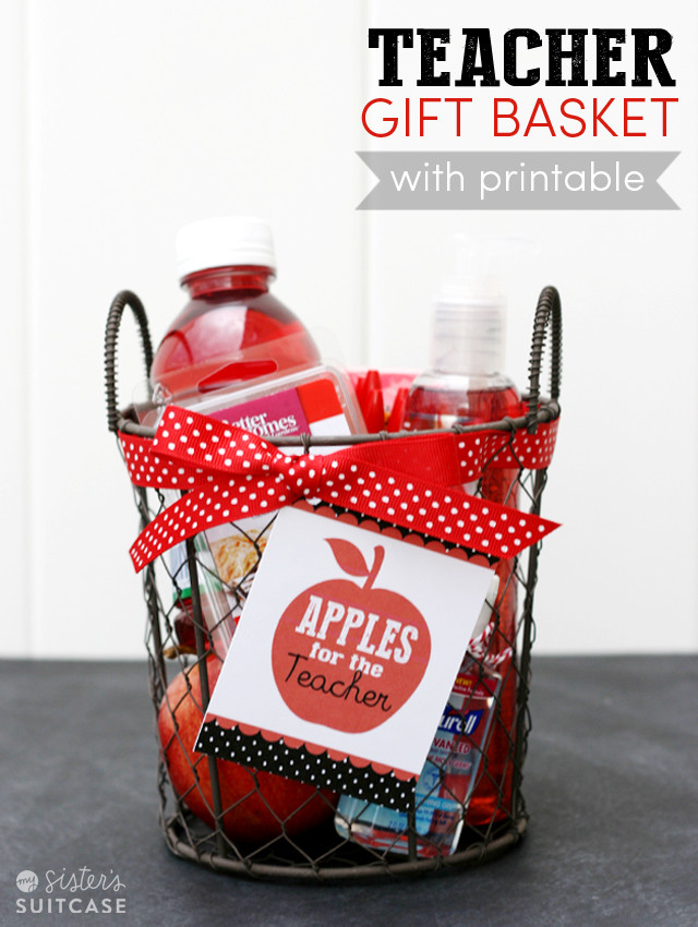 Teachers Gift Basket Ideas
 20 Back 2 School Teacher Gifts