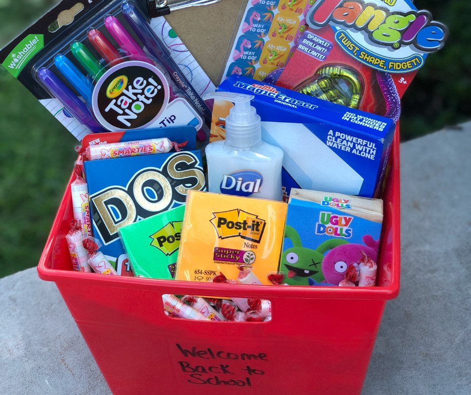 Teachers Gift Basket Ideas
 How to Make a Back to School Teacher Basket The Toy Insider