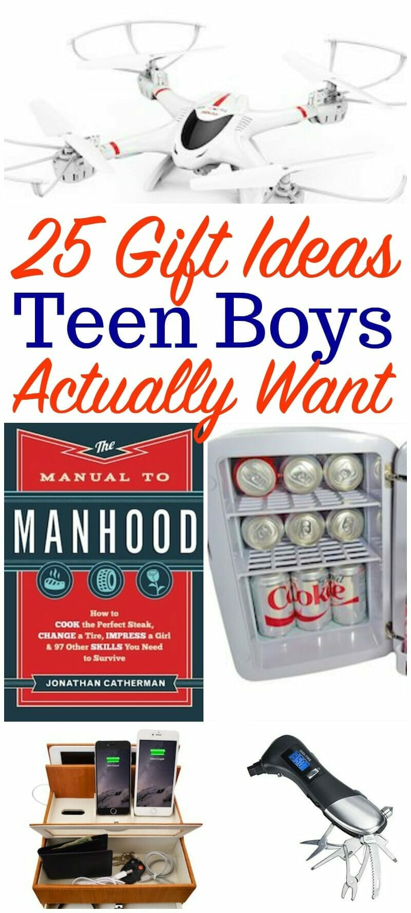 Teen Boys Gift Ideas
 25 Teen Boy Gift Ideas Perfect for Christmas or Birthday