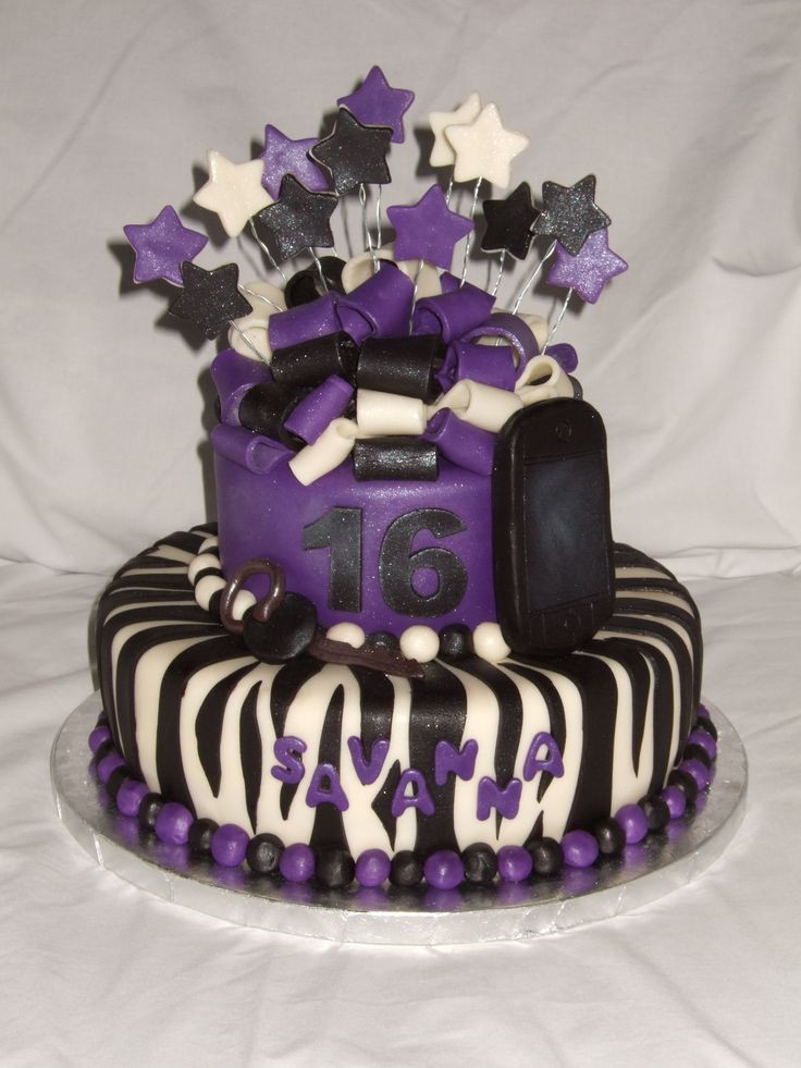 Teen Girl Birthday Cakes
 85 best images about Cakes Birthday Teenagers on Pinterest