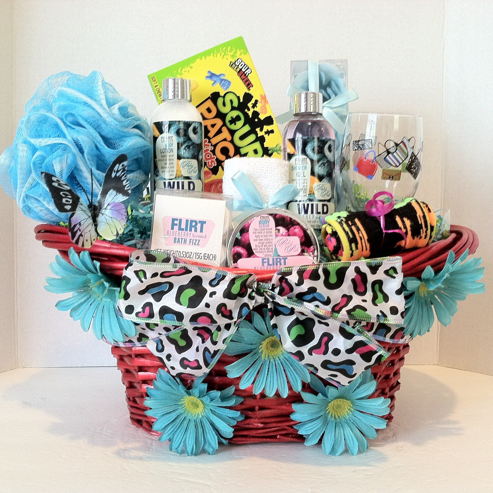 Teenager Gift Basket Ideas
 Easter Birthday Spa Teen Gift Basket Blueberry Gift