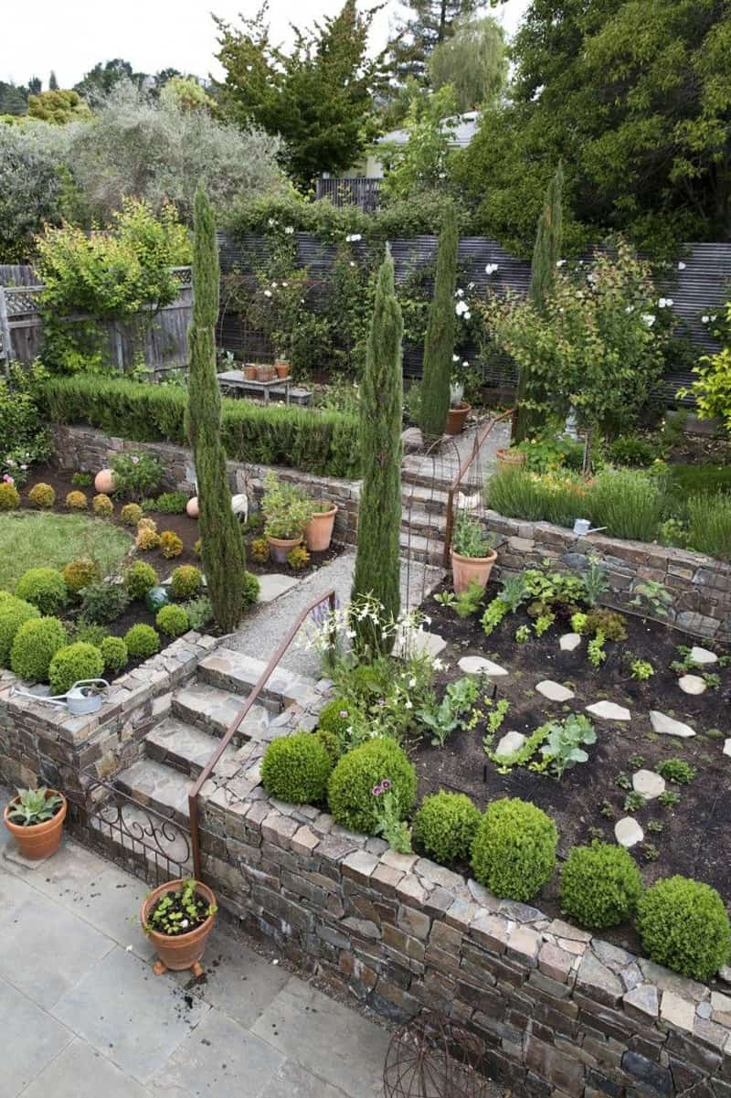 Terrace Landscape Front
 Amazing Ideas to Plan a Sloped Backyard That You Should