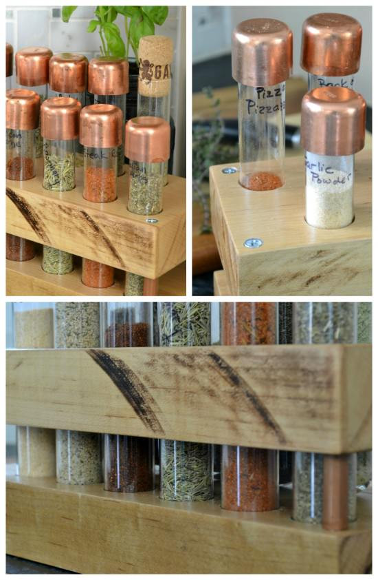 Test Tube Spice Rack DIY
 DIY Spice Rack with Test Tubes Refresh Living