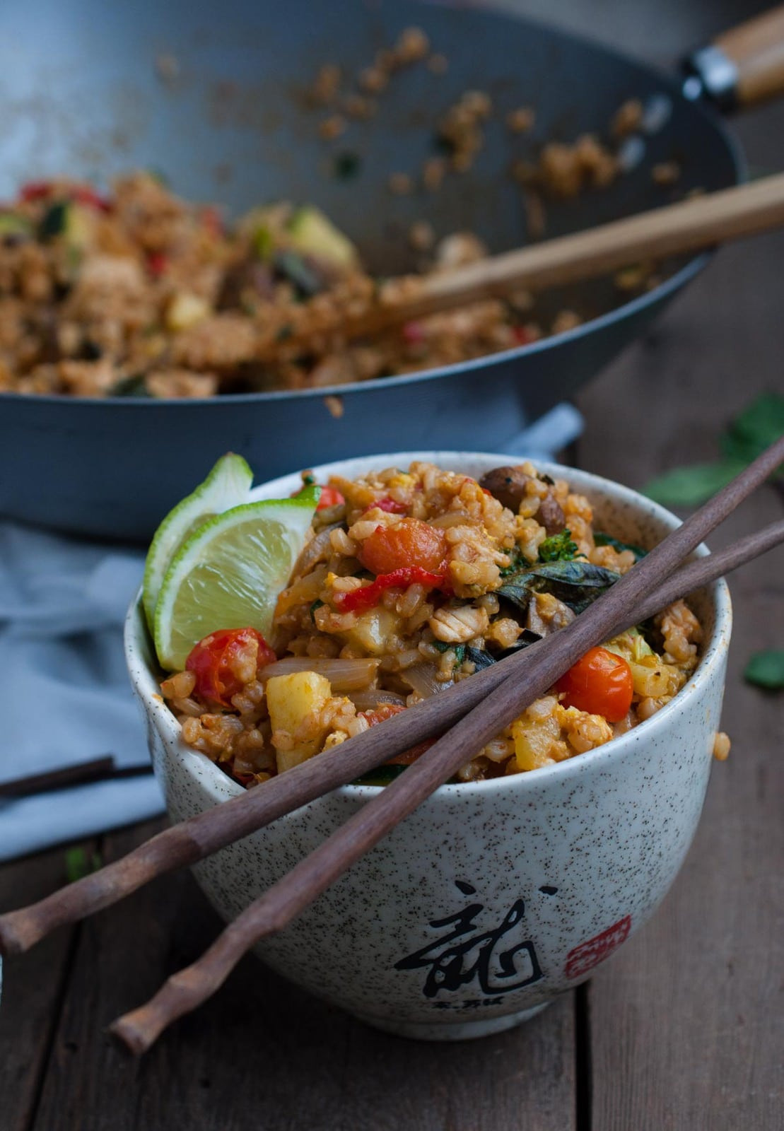 Thai Fried Rice Calories
 Thai Fried Brown Rice Feasting not Fasting