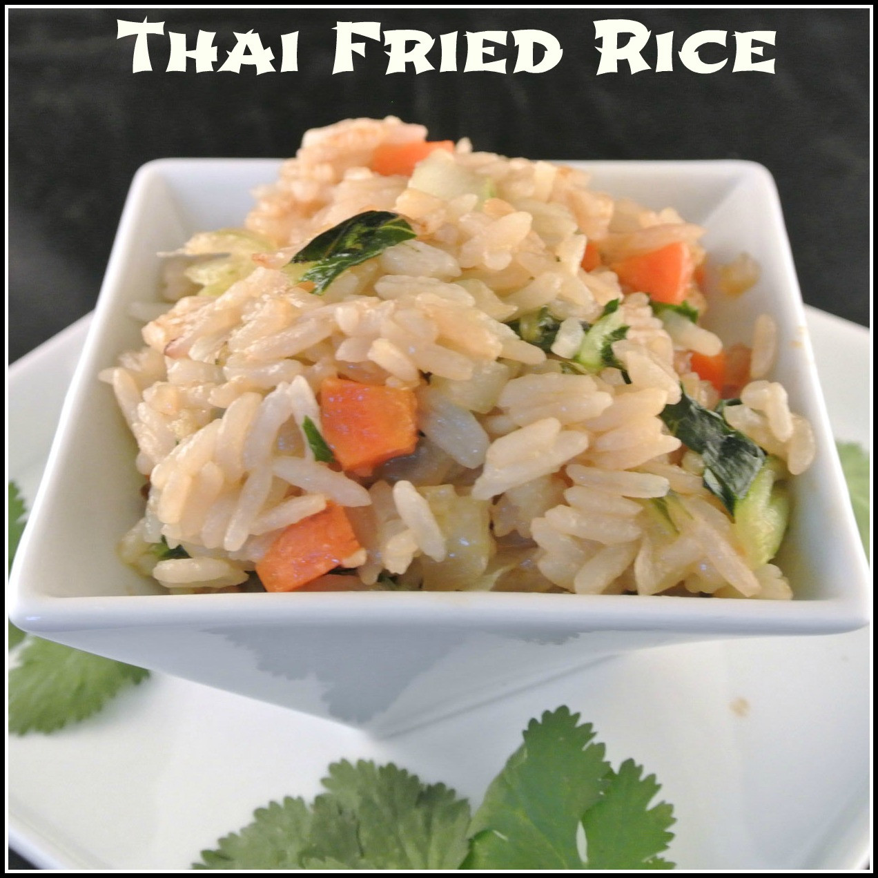 Thai Fried Rice Calories
 Mom What s For Dinner Vegan Thai Fried Rice