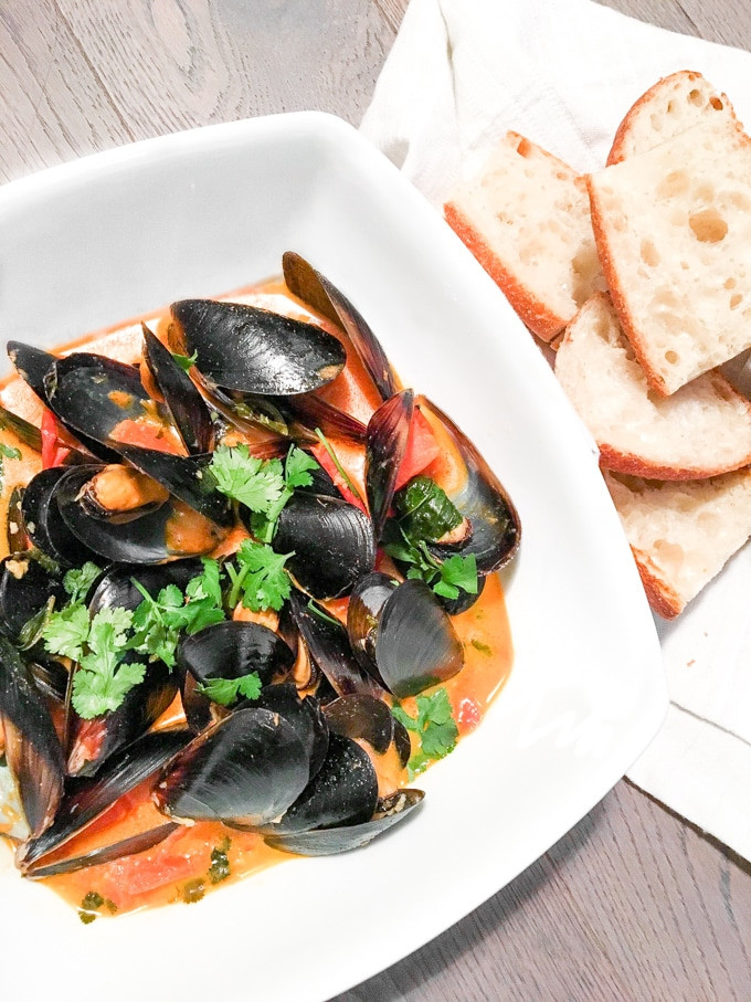 Thai Mussel Recipes
 Thai Red Curry Mussels