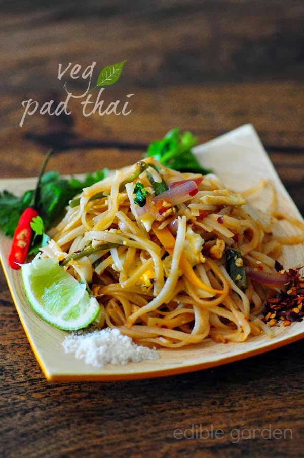 Thai Noodles Recipe Vegetarian
 Pad Thai Ve arian Pad Thai Noodles Recipe Step by