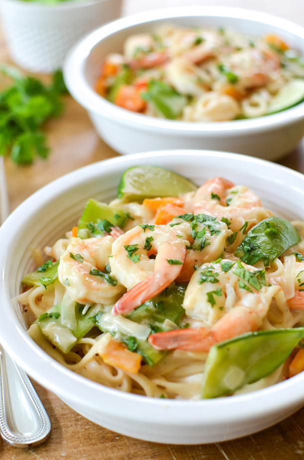 Thai Shrimp Noodles
 e Pot Thai Shrimp Noodle Bowl Simply Whisked