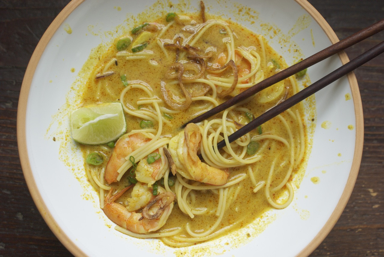 Thai Shrimp Noodles
 Thai Curry Noodles with Shrimp Recipe on Food52