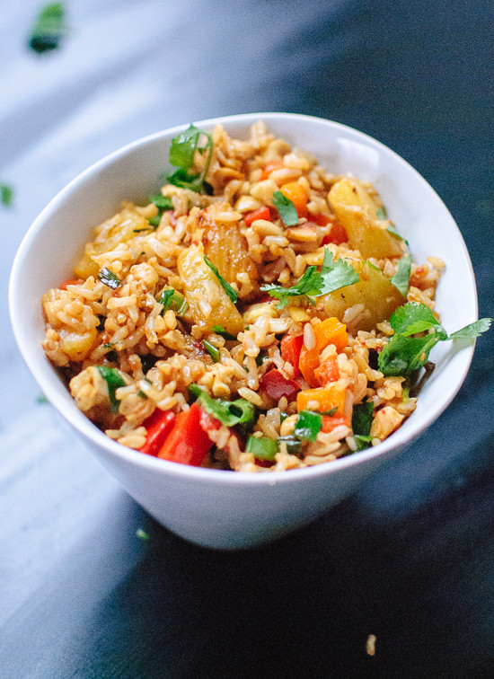 Thai Vegetable Fried Rice Recipe
 Thai Pineapple Fried Rice Recipe Cookie and Kate