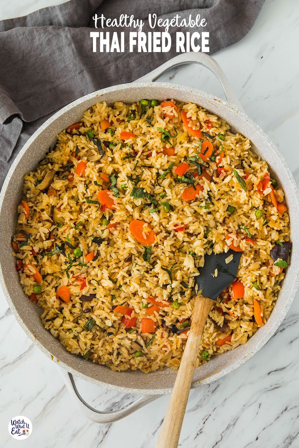 Thai Vegetable Fried Rice Recipe
 Ve able Thai Fried Rice Recipe