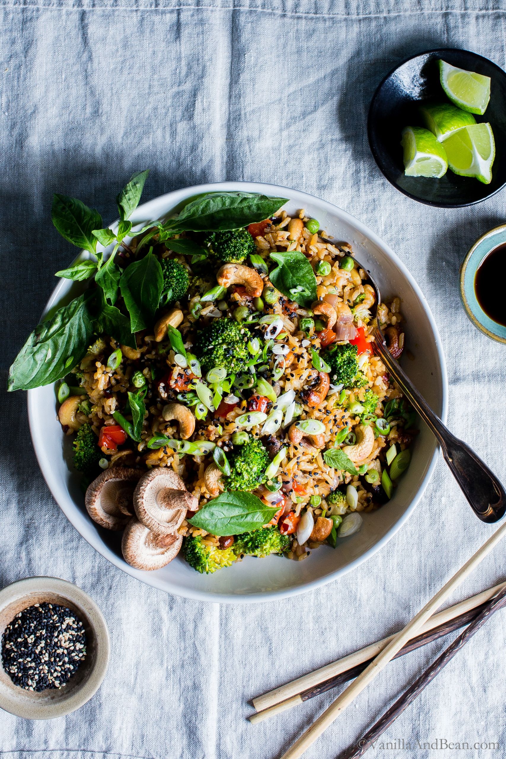 Thai Vegetable Fried Rice Recipe
 Thai Ve able Fried Rice with Cashews