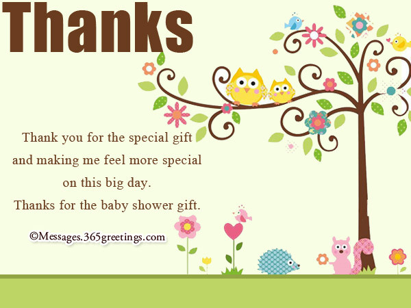 Thank You Baby Quotes
 Baby Shower Thank You Notes 365greetings