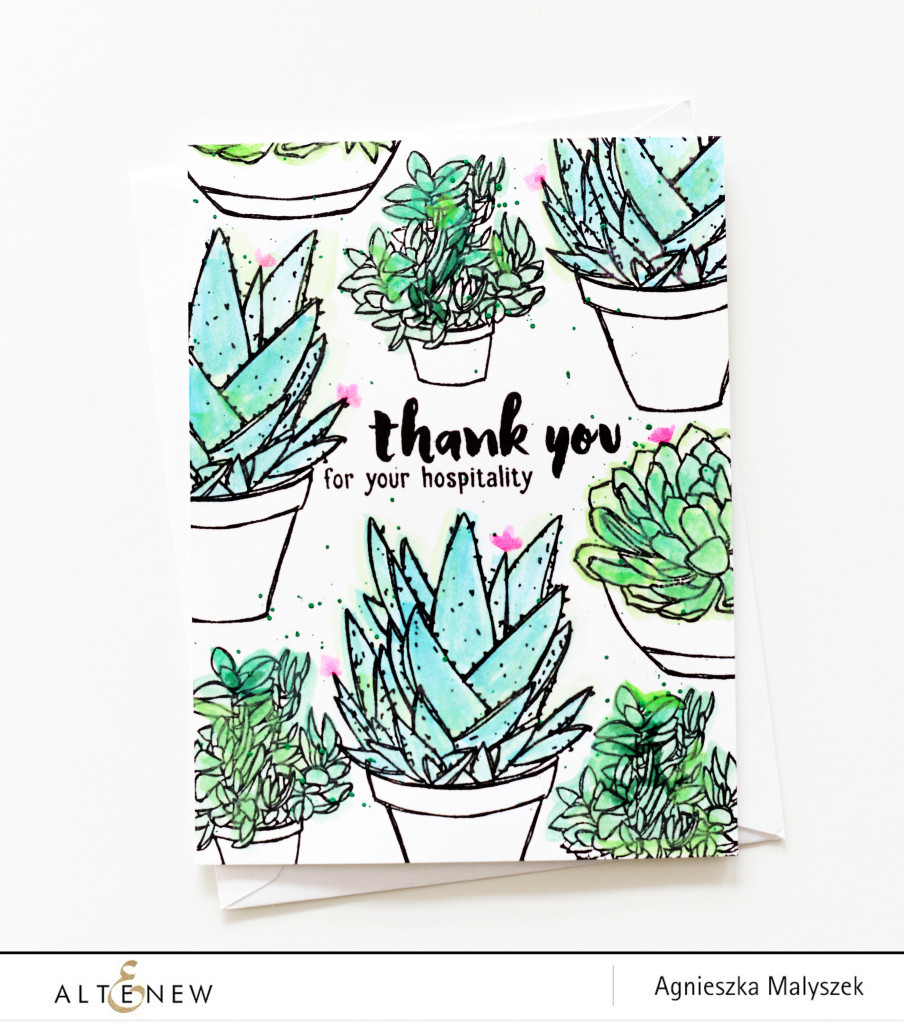 Thank You For Your Hospitality Gift Ideas
 Thank you for your hospitality Altenew Blog