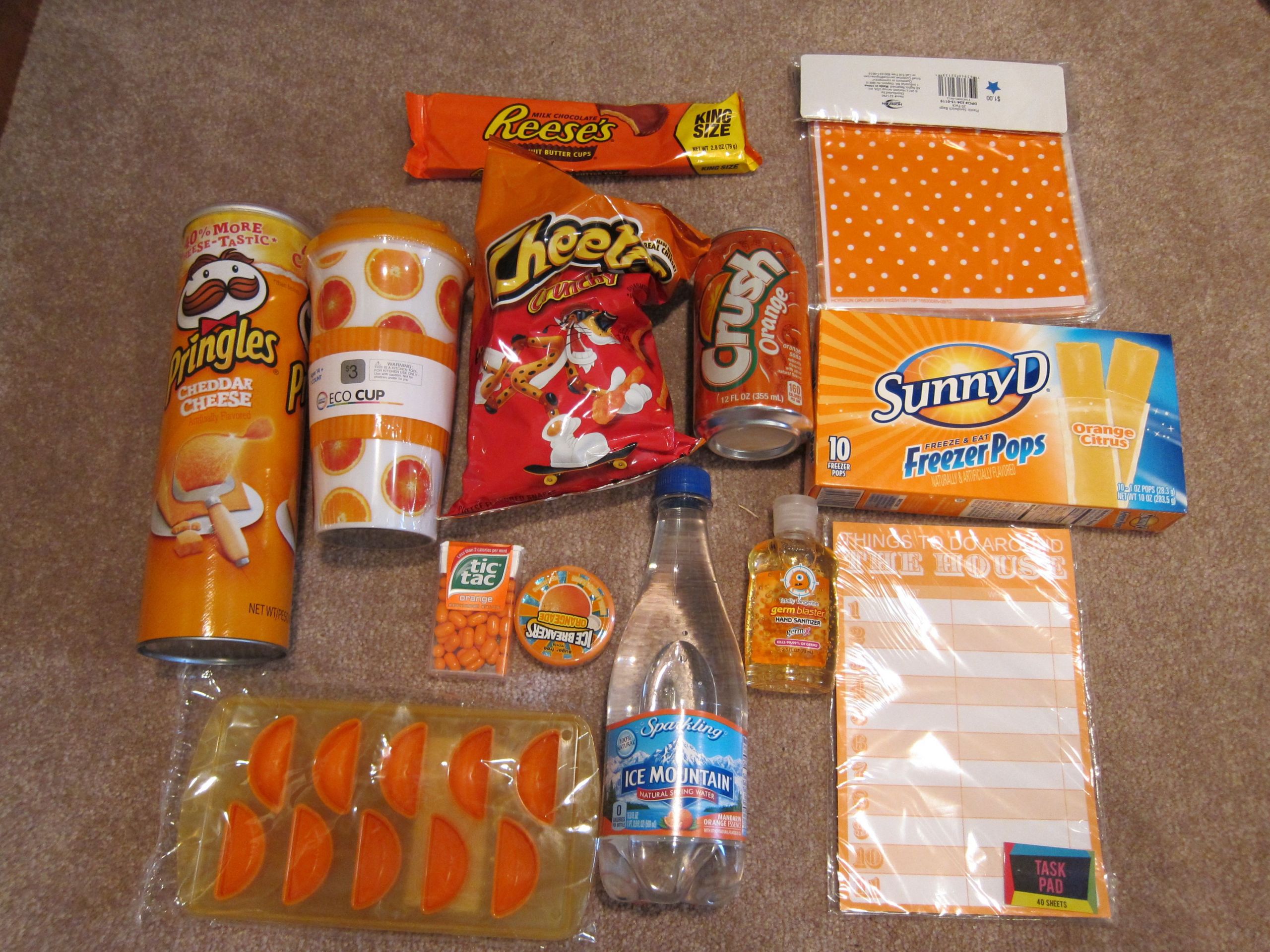 Thank You Gift Bag Ideas For Adults
 Orange goo s for the adults "Orange you glad it s summer