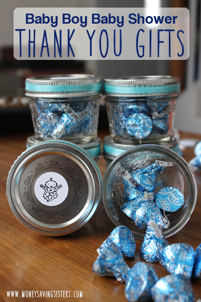 Thank You Gift Ideas For Baby Shower Guests
 Baby Boy Shower Thank You Gift Around $1 00 each – Money