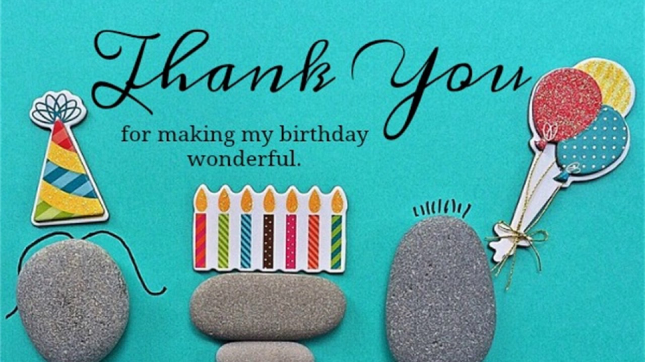 Thank You Messages For Birthday Wishes
 Thank You Messages for Birthday Wishes to Friends