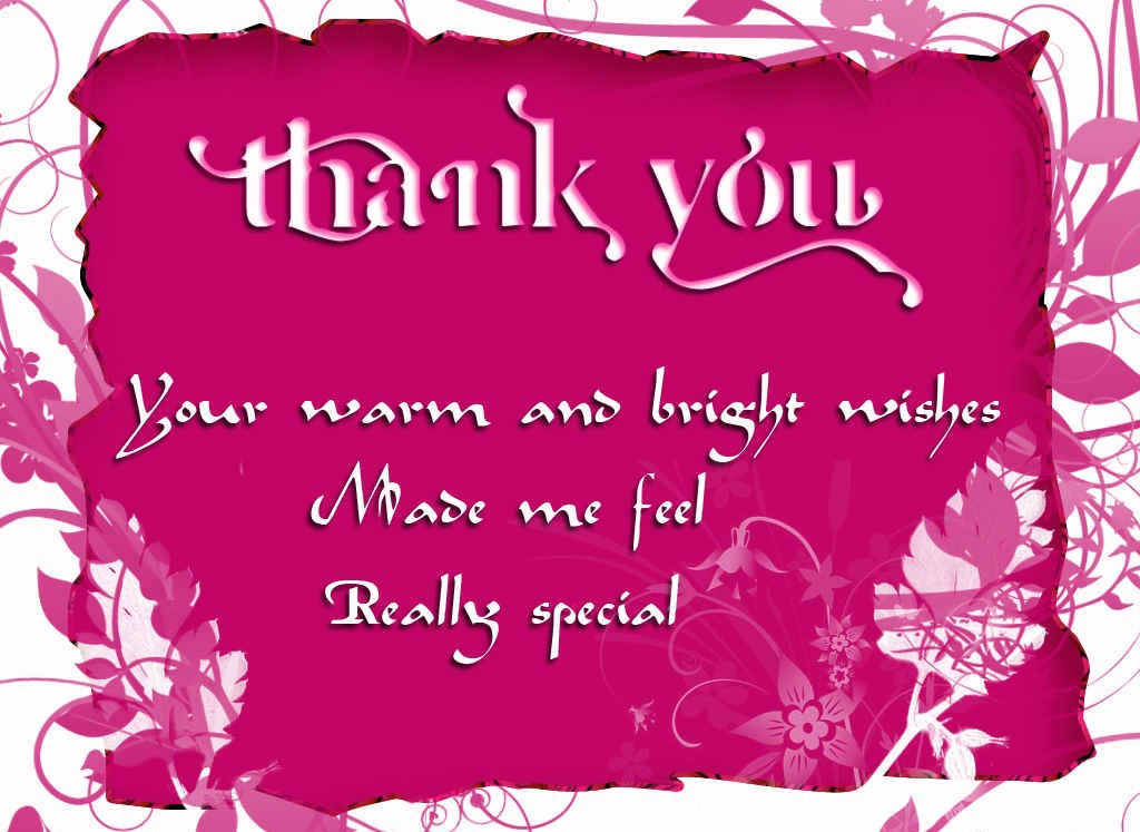 Thank You Messages For Birthday Wishes
 Happy Birthday Thank You Quotes QuotesGram