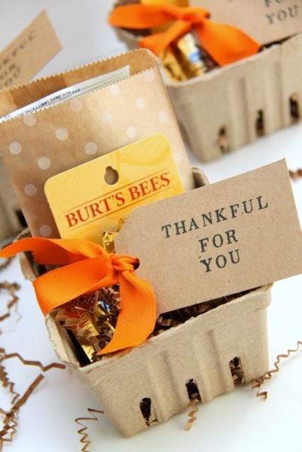 Thanks Gift Ideas
 Fall Themed Thank You Gift Idea Smashed Peas & Carrots
