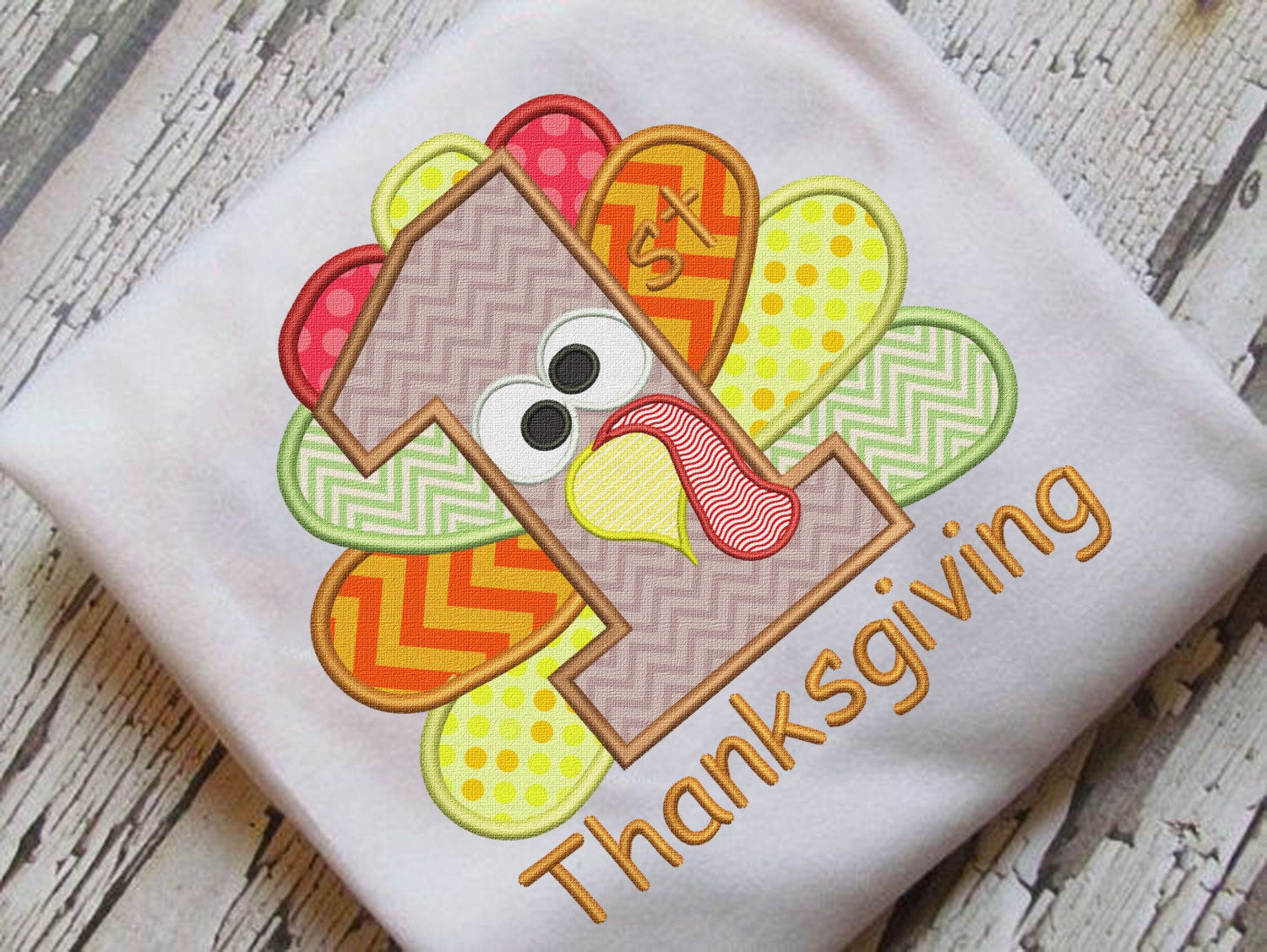 Thanksgiving Applique Design
 1st Thanksgiving Applique First Embroidery Design Instant