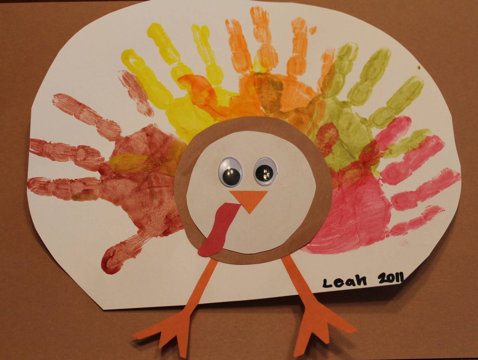 Thanksgiving Art And Craft Ideas For Toddlers
 Thanksgiving Handprint Turkey Craft The Purposeful Mom
