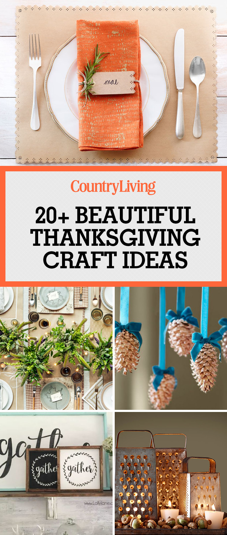 Thanksgiving Craft Ideas
 20 Easy Thanksgiving Crafts Fun DIY Ideas for Thanksgiving