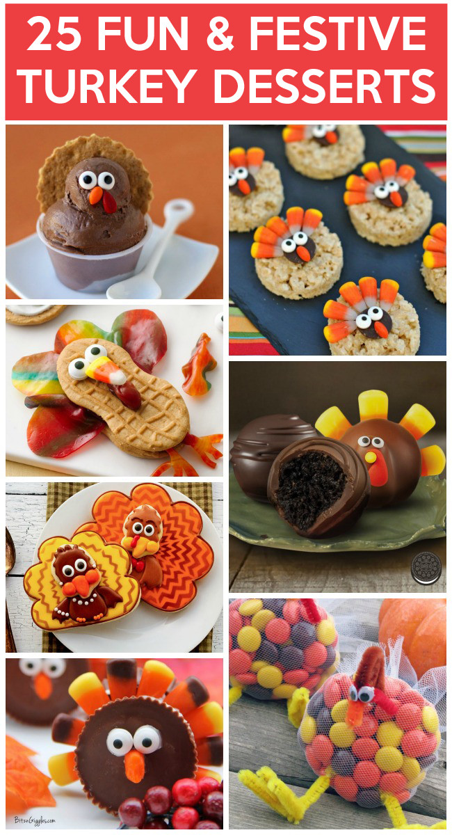 Thanksgiving Desserts For Kids
 25 Yummy Turkey Desserts To Make