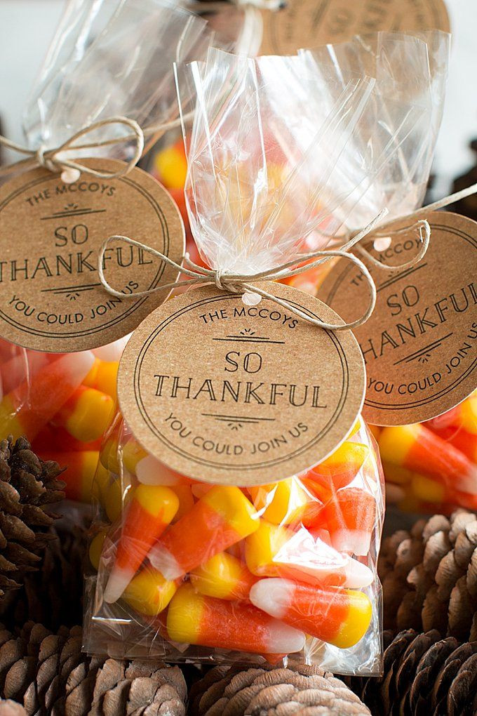 Thanksgiving Gift Bag Ideas
 Three Ideas for your Thanksgiving Dinner Party
