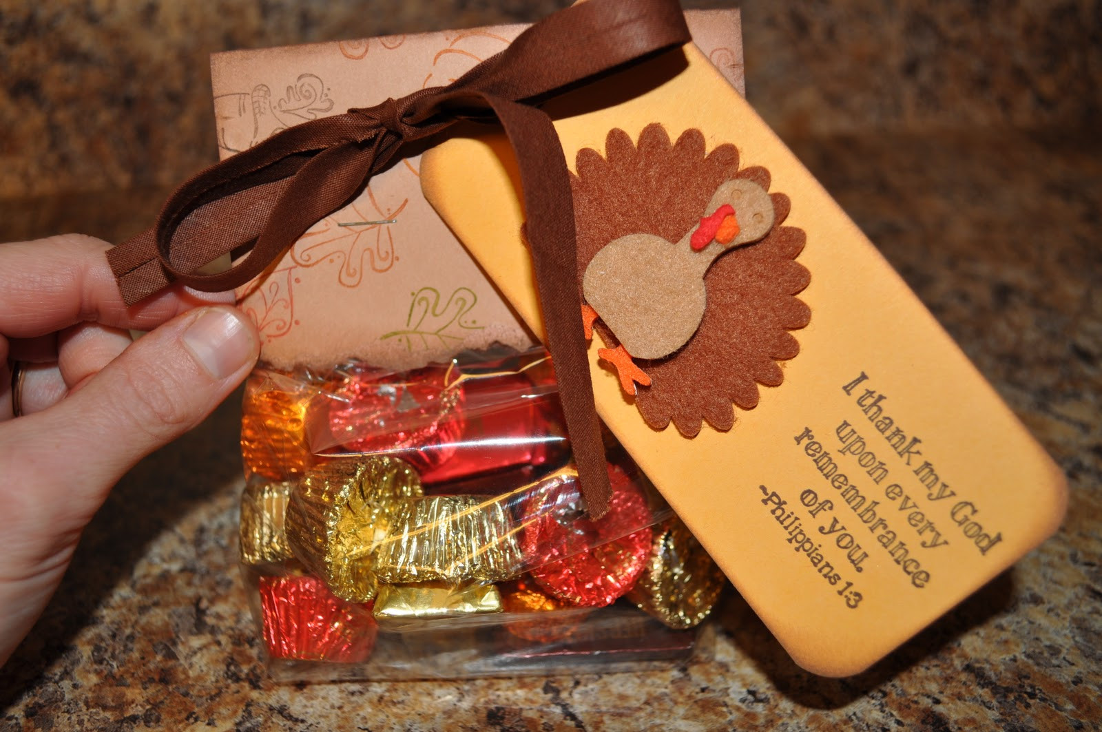 Thanksgiving Gift Bag Ideas
 Wranglers and Ribbons Thanksgiving Treat Bags