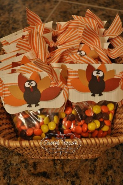 Thanksgiving Gift Bag Ideas
 17 Best images about Stampin Up Top Note Die Ideas on